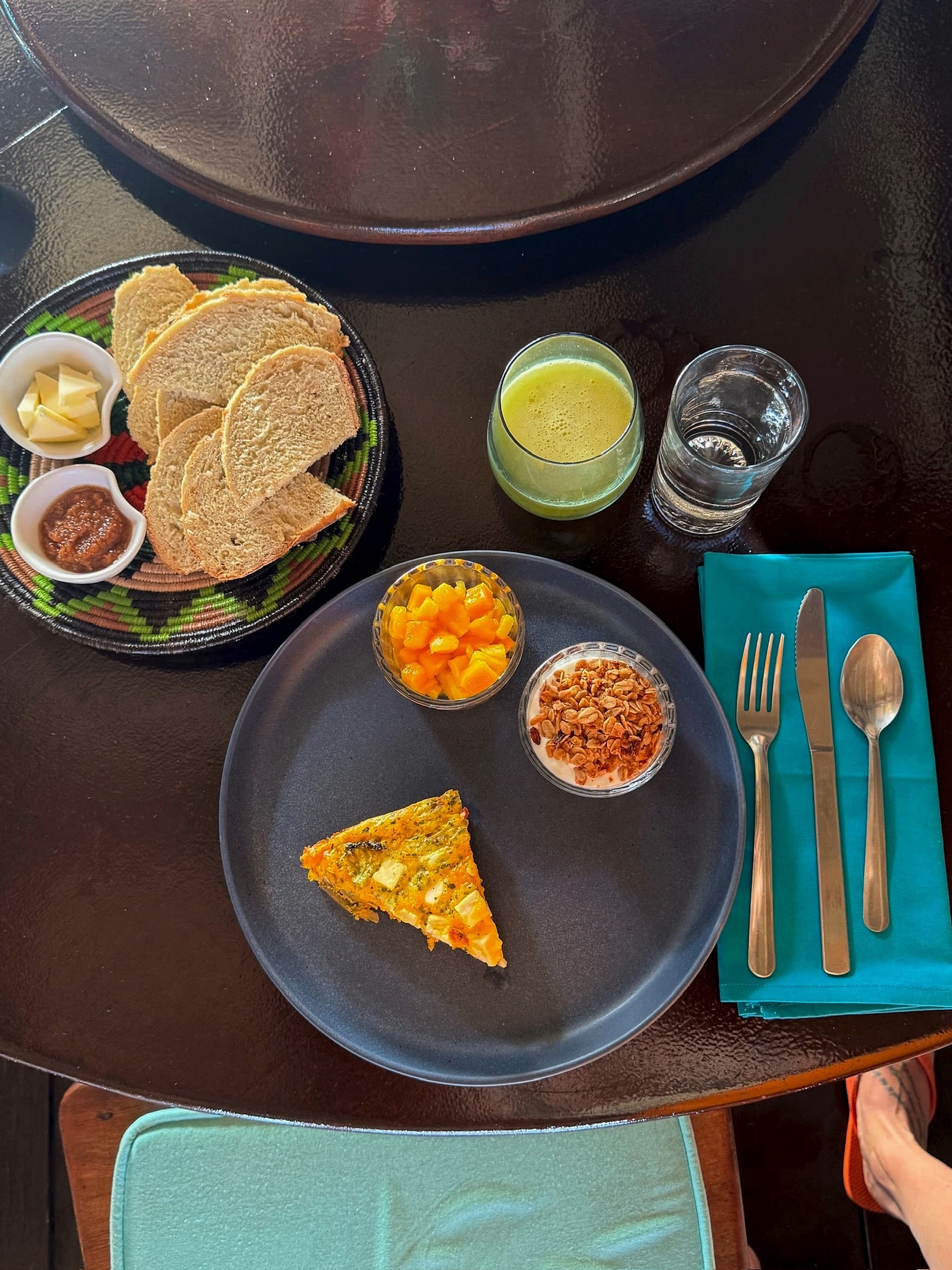 Farm-to-table cuisine with fresh local produce at Blå Bar Restaurant, Dolphin Blue Paradise, Bocas del Toro